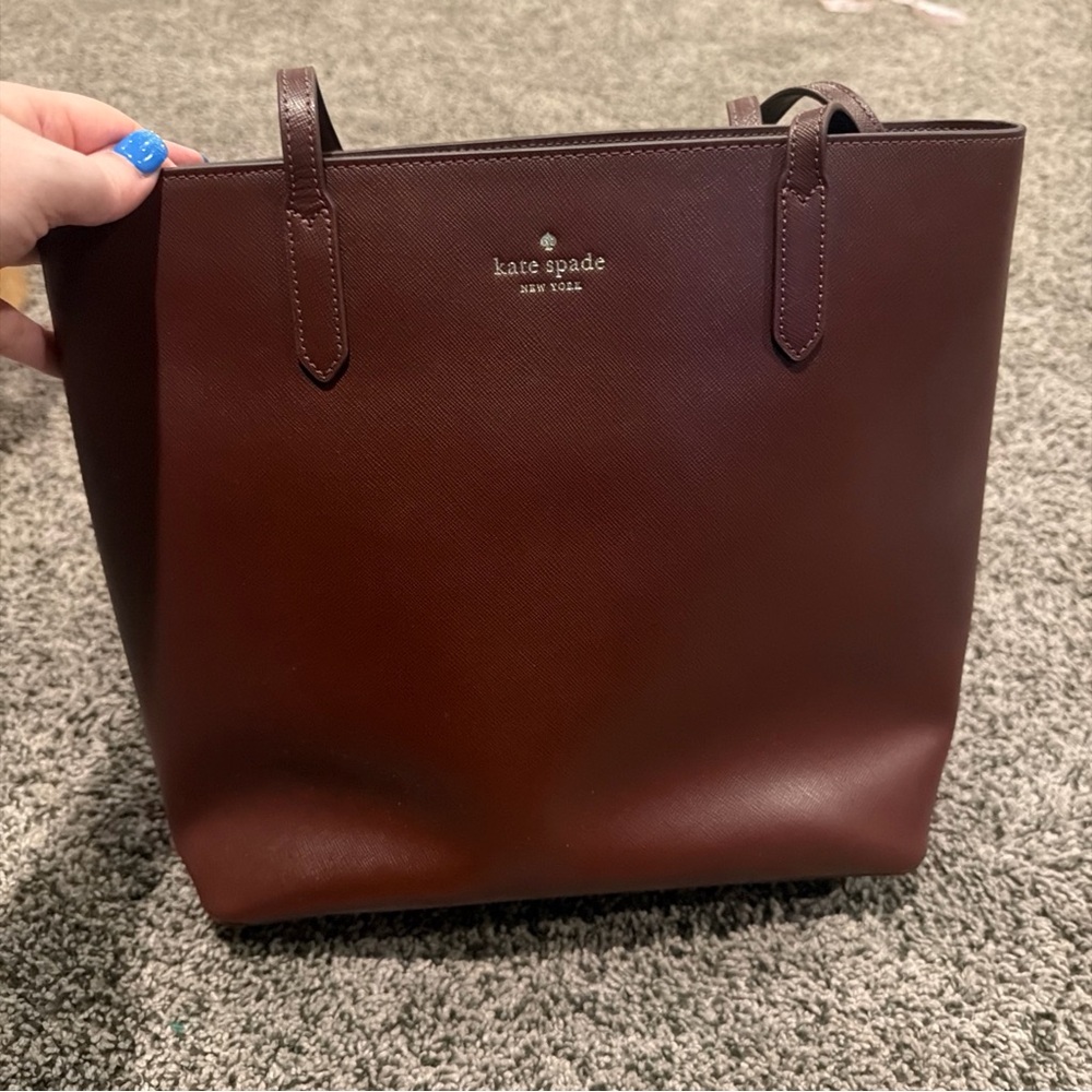 kate spade Deep Burgundy Leather Tote